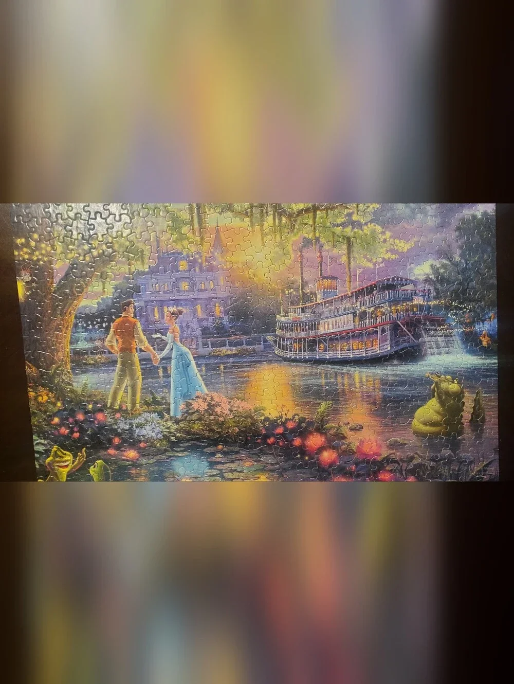 Disney Thomas Kinkade 8 Jigsaw Puzzle Set - Multi Color 500 Pieces Each